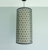 2-Tier Decorative Fabric Pendant Lampshade with Suspension